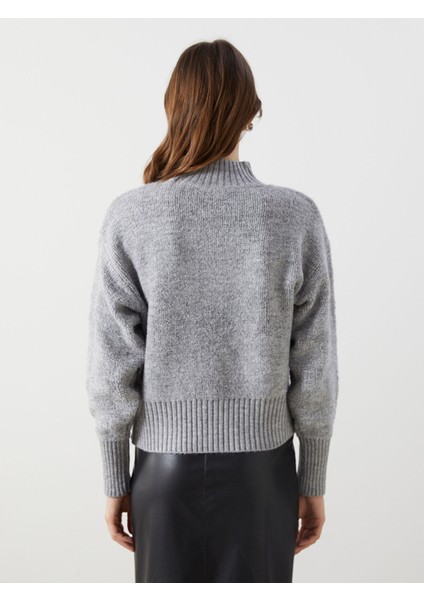 Yeni Sezon Yarım Balıkçı Yaka Kadın Triko Kazak fırsatları