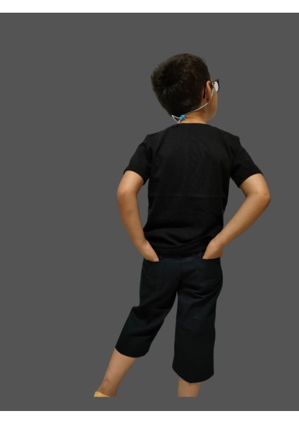 Lacivert Çocuk Kapri modelleri