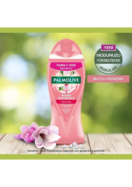 Palmolive, Aroma Sensations Feel The Glow Peeling Etkilli Banyo ve Duş Jeli 750ML, Çok Renkli modelleri
