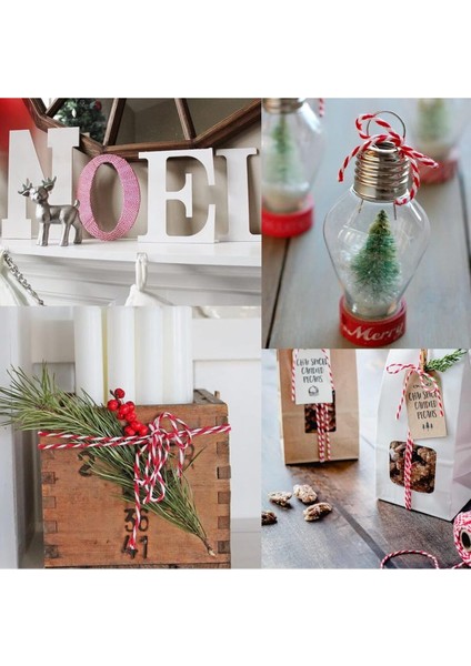 10 Metre Kırmızı-Beyaz Bileklik Ipi Hediye Süsleme Ipi Marteniçka Paket Ipi fırsatları