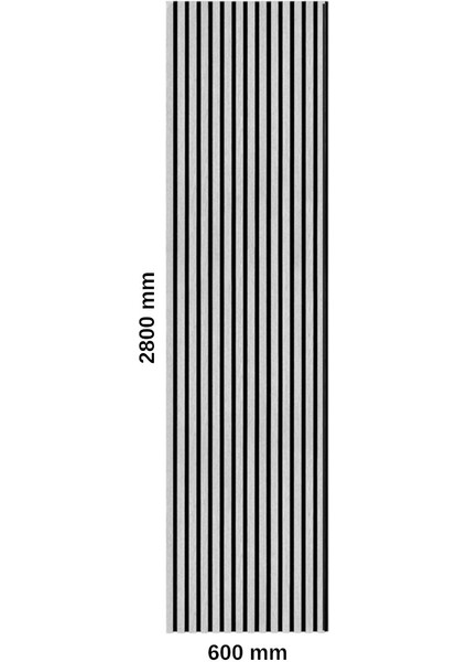 Akustik Panel - Duvar Lambrisi - Beyaz fiyatları