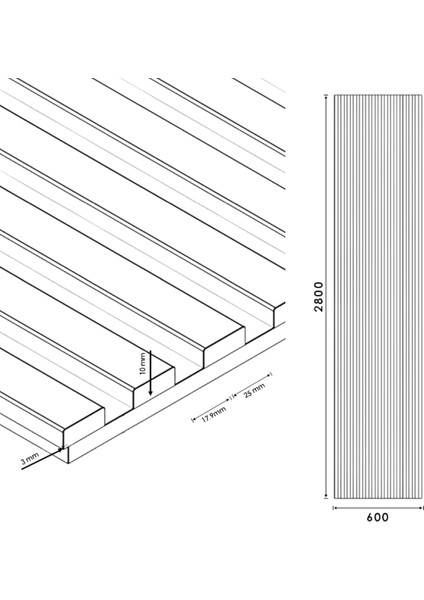 Akustik Panel - Duvar Lambrisi - Beyaz indirimleri