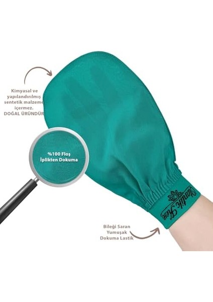 Otantik Kese Banyo Kesesi, Hamam Kesesi, Duş Kesesi, Vücut Kesesi, Yeşil Ipek Banyo Kesesi fiyatları