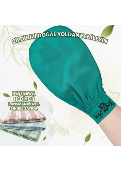 Otantik Kese Banyo Kesesi, Hamam Kesesi, Duş Kesesi, Vücut Kesesi, Yeşil Ipek Banyo Kesesi modelleri