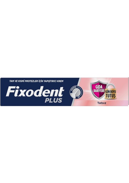 Fixodent Plus Gıda Bariyeri Diş Protezi Yapıştırıcı Krem 40 G fiyatları
