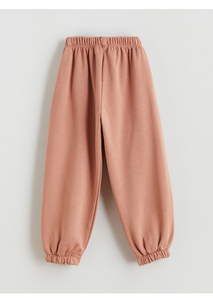 Yeni Sezon Beli Lastikli Kız Çocuk Jogger Eşofman Altı