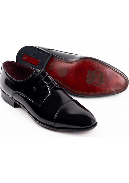 Klasik Ruganerkek Ayakkabı Hakiki Dana Astarlı Damatlık Takım Elbiseye Uygun R29