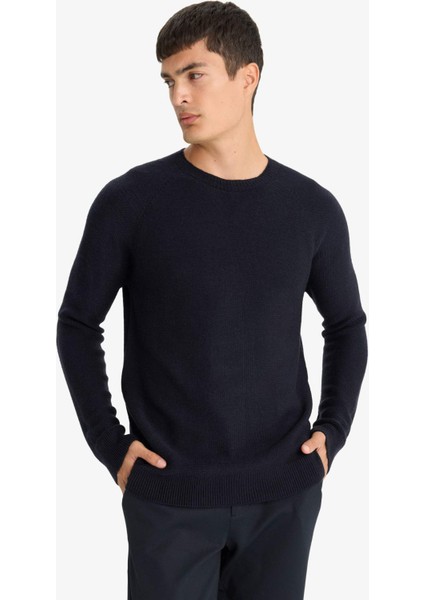 Standart Fit Bisiklet Yaka Triko Kazak F4477AX25WN modelleri