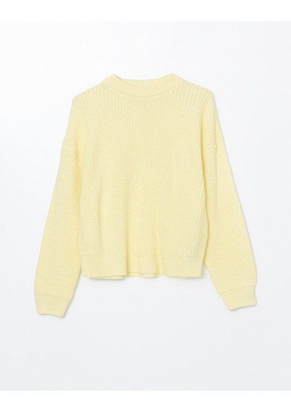 Yeni Sezon Bisiklet Yaka Oversize Kadın Triko Kazak indirimleri