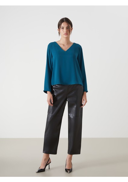 Yeni Sezon V Yaka Kadın Bluz fiyatları