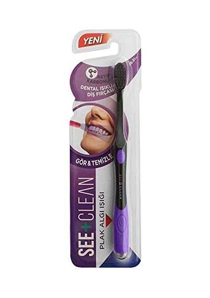 See+ Clean Dental Işıklı Diş Fırçası Mor fiyatları