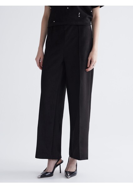 Yeni Sezon Beli Lastikli Kadın Süet Pantolon fiyatları