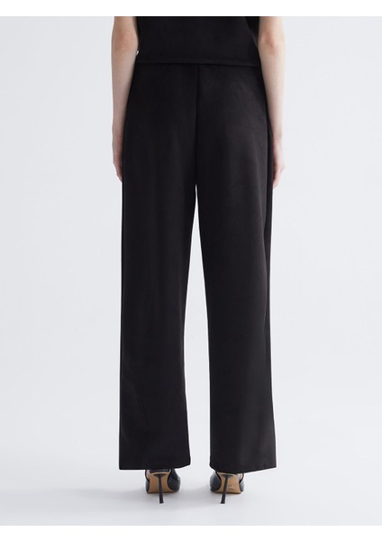 Yeni Sezon Beli Lastikli Kadın Süet Pantolon fırsatları