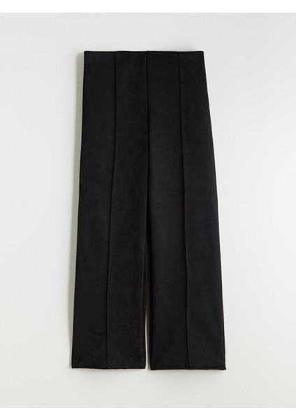 Yeni Sezon Beli Lastikli Kadın Süet Pantolon indirimleri