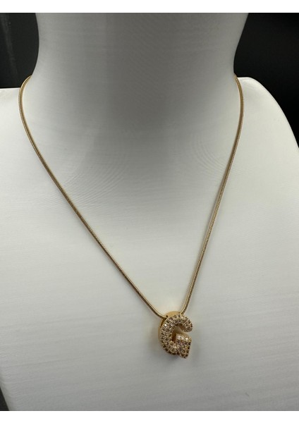 Altın Rengi G Harfi Çelik Kolye fiyatları