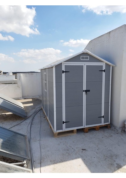 Bahçe Depolama Evi 5.5x8 (169x262x197 cm)