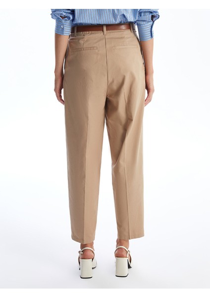 Yeni Sezon Beli Kemerli Havuç Kesim Kadın Pantolon fırsatları