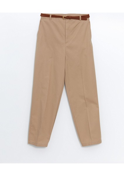 Yeni Sezon Beli Kemerli Havuç Kesim Kadın Pantolon indirimleri