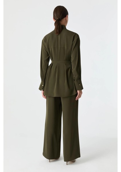 Pilise Detaylı Dökümlü Gömlek fiyatları