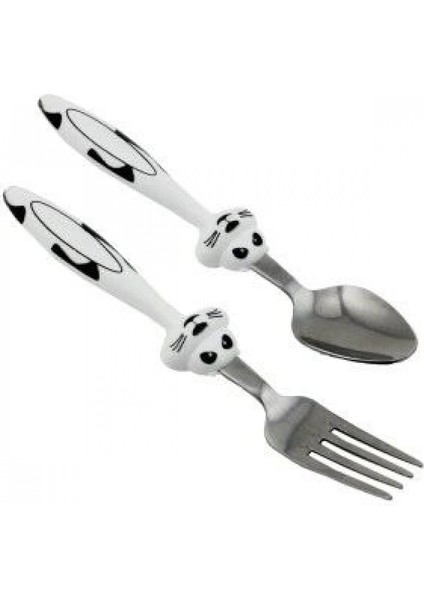 Bebek Çatal Kaşık Seti - 18 cm modelleri