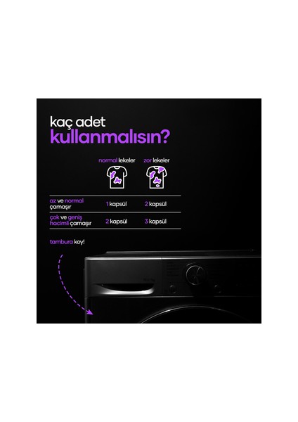 3'lü Tanışma Paketi - Kapsül Çamaşır Deterjanı Lavanta Kokulu - Kurutma Mendili - Yün Kurutma Topu indirimleri