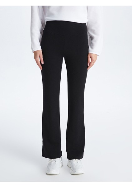 Yeni Sezon Beli Lastikli Ispanyol Paça Kadın Tayt Pantolon fırsatları
