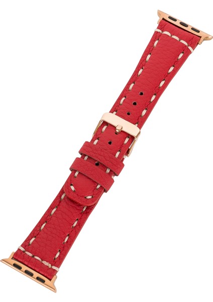 Apple Watch Uyumlu Deri Kordon 38-40-41MM SM43 Erc2 modelleri