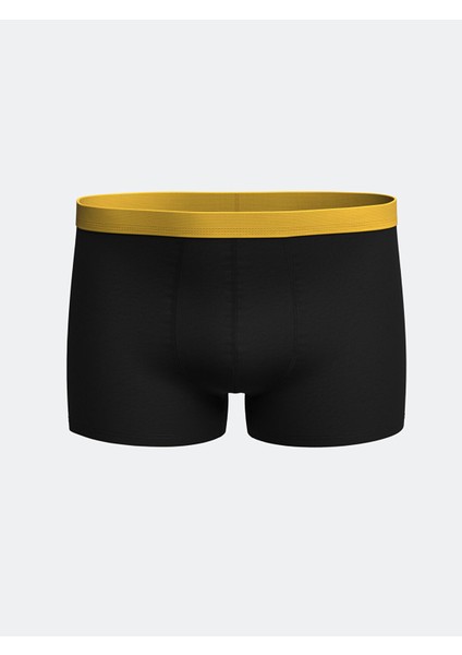 Yeni Sezon Standart Kalıp Pamuklu Esnek Erkek Boxer 3'lü modelleri