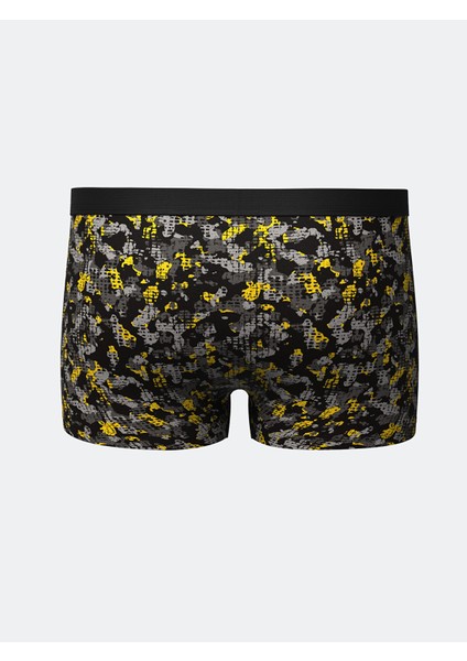 Yeni Sezon Standart Kalıp Pamuklu Esnek Erkek Boxer 3'lü indirimleri