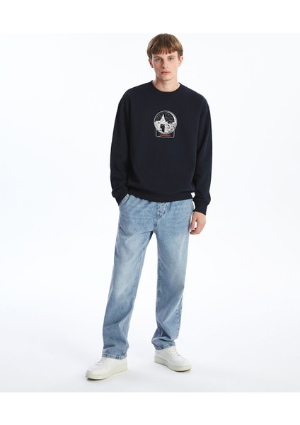 Yeni Sezon Baggy Fit Erkek Jean Pantolon