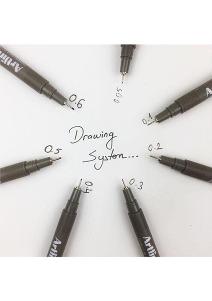 Teknik Çizim Kalemi 0.7 mm Siyah 1 Adet Drawing Teknik Çizim Kalemi fiyatları