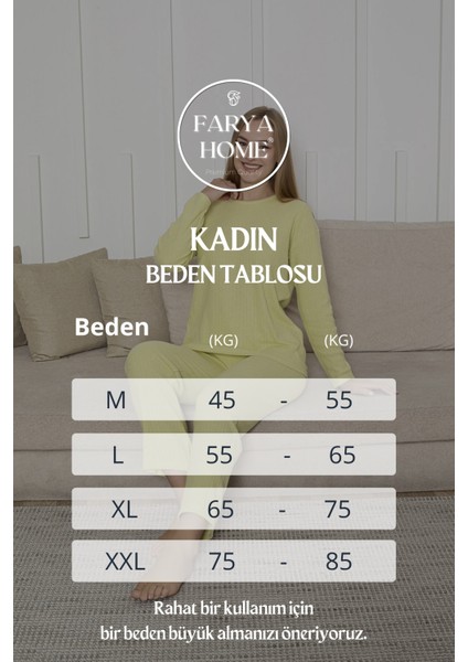 Pamuklu Kalın Kışlık Interlok Şeritli Uzun Kollu Örme Pijama Takımı fırsatları