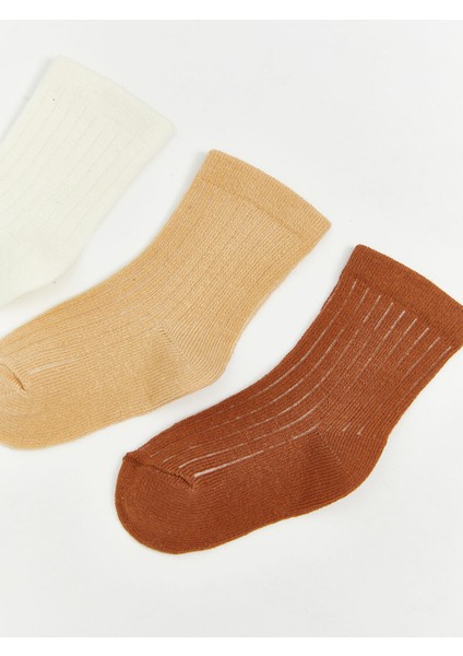 Yeni Sezon Desenli Erkek Çocuk Soket Çorap 3'lü fiyatları