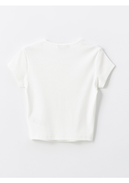 Yeni Sezon Bisiklet Yaka Düz Kısa Kollu Kadın Tişört fiyatları