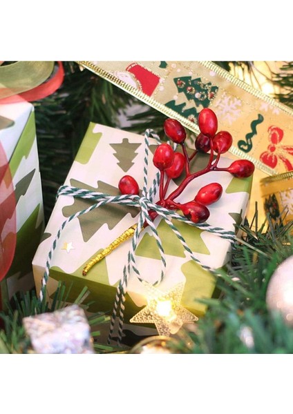 200 Metre (Bobin) Yeşil-Beyaz Bijuteri Bileklik Ipi Marteniçka Süs Ipi Hediye Ambalaj Ipi modelleri