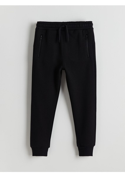 Yeni Sezon Beli Lastikli Erkek Çocuk Kalın Jogger Eşofman Altı