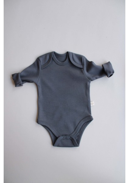 Antrasit Uzun Kollu Body Zıbın