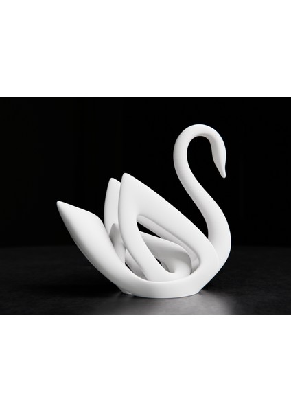 Swan Elegance – Modern Kuğu Dekor Heykel
