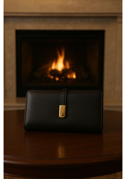 Gold Detaylı Kadın Cüzdan