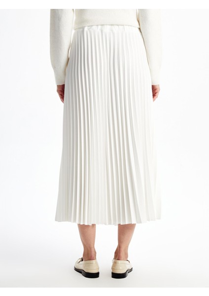 Yeni Sezon Beli Lastikli Kadın Pileli Etek fırsatları