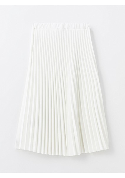 Yeni Sezon Beli Lastikli Kadın Pileli Etek indirimleri