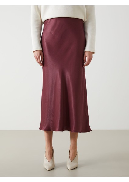 Yeni Sezon Standart Fit Saten Kadın Etek fiyatları