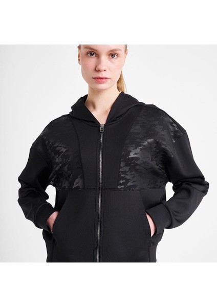 Kadın Fermuarlı Kapüşonlu Sweatshirt 25N-2125 indirimleri