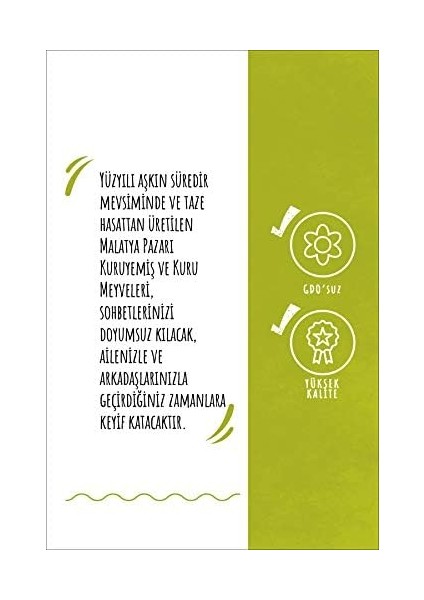 Malatya Pazarı Murat Palancı Çıtır Leblebi Kilitli Paket A Kalite 500 gr