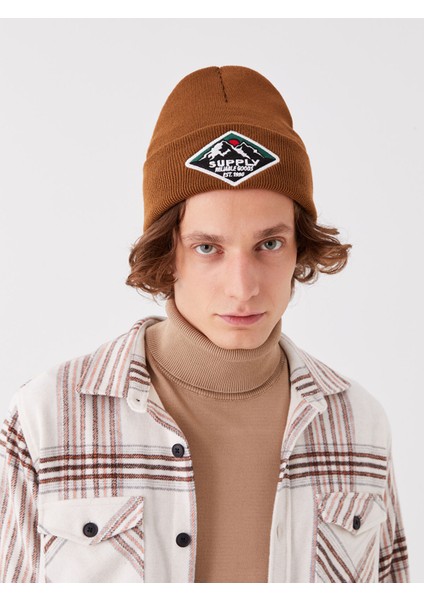 Yeni Sezon Etiket Nakışlı Erkek Bere fiyatları