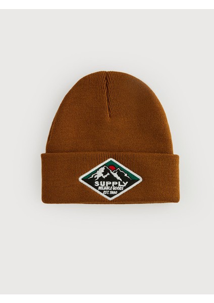 Yeni Sezon Etiket Nakışlı Erkek Bere fırsatları