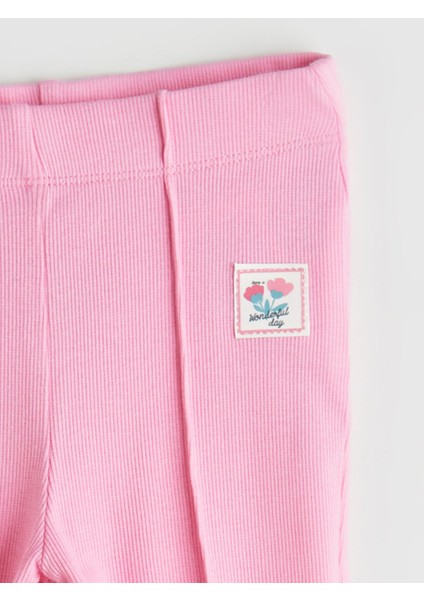 Yeni Sezon Beli Lastikli Ispanyol Paça Kız Çocuk Tayt fırsatları