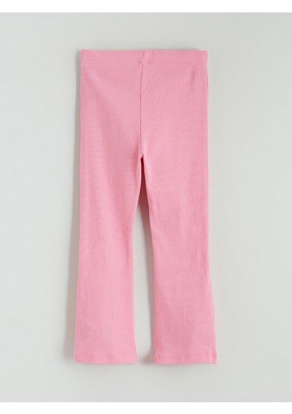 Yeni Sezon Beli Lastikli Ispanyol Paça Kız Çocuk Tayt indirimleri