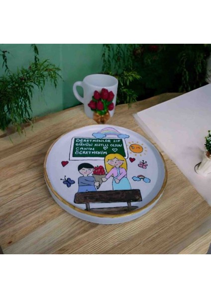 Isme Özel...öğretmenler Günü Hediyesi..kahve Seti fırsatları