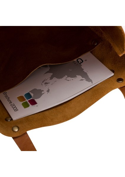 Moon Deri Kadın Çantası Orta Boy G19 Taba fırsatları